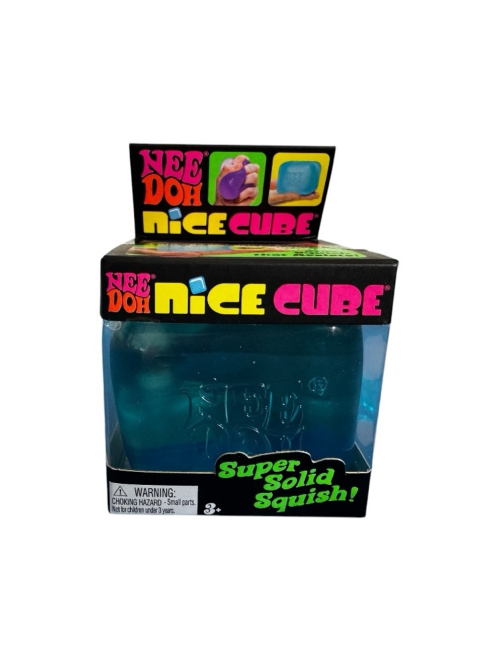 NeeDoh Nice Cube Sensory Squish Toy - Teal